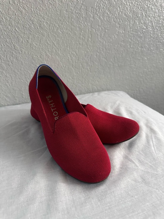 Rothy's Shoes - Rothy’s The Loafer Red Knit Slip On Flats Women’s Size 8.5 Washable Comfort